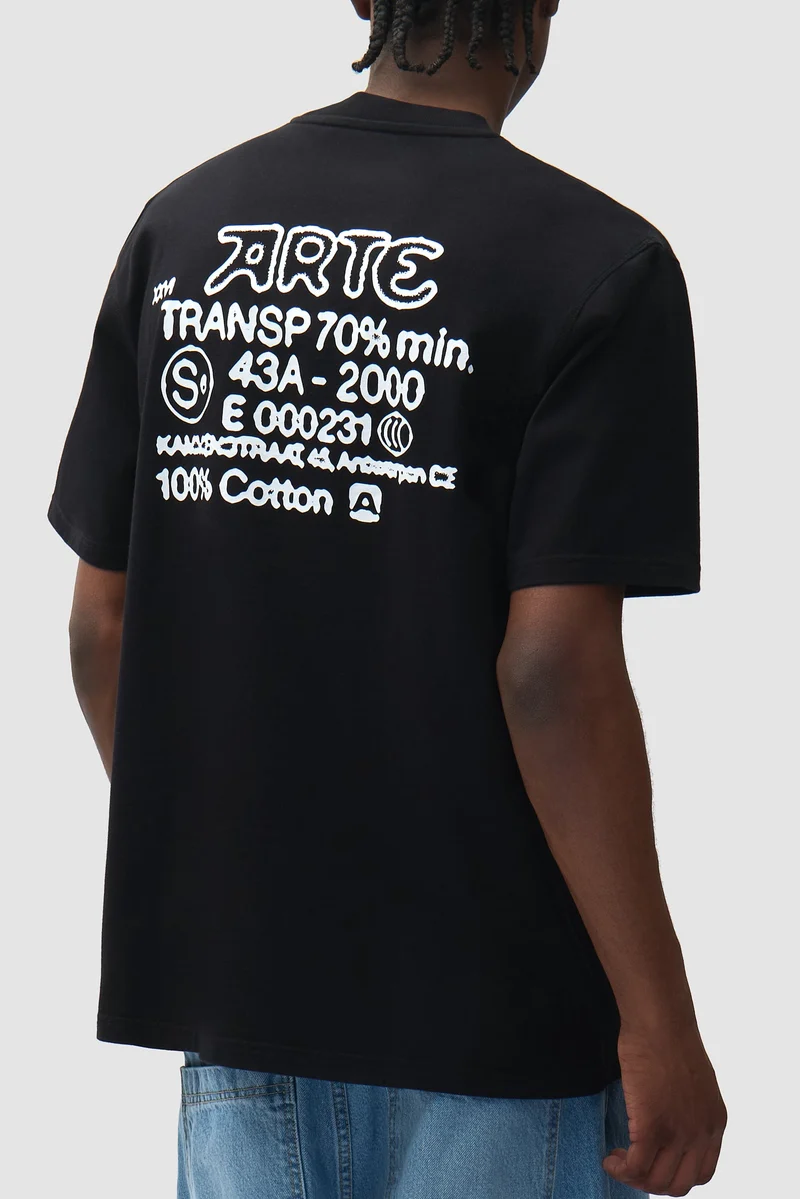 T-shirt « Serial Stamp » - Noir