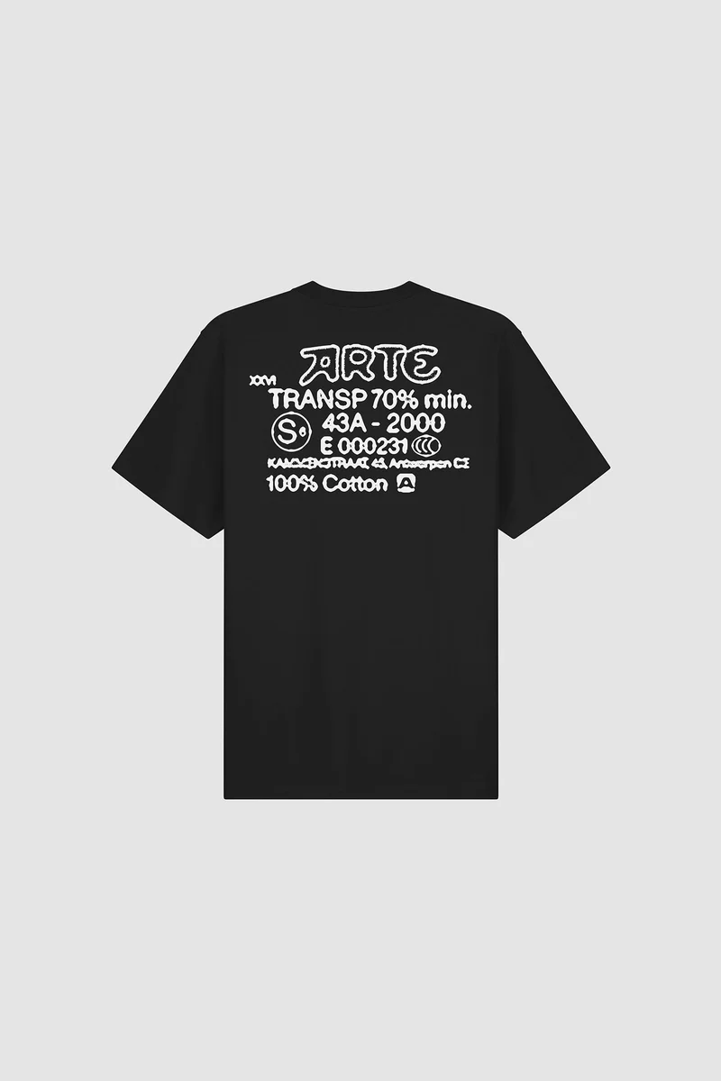T-shirt « Serial Stamp » - Noir