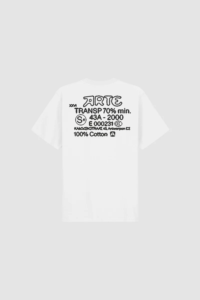 T-shirt « Serial Stamp » - Blanc