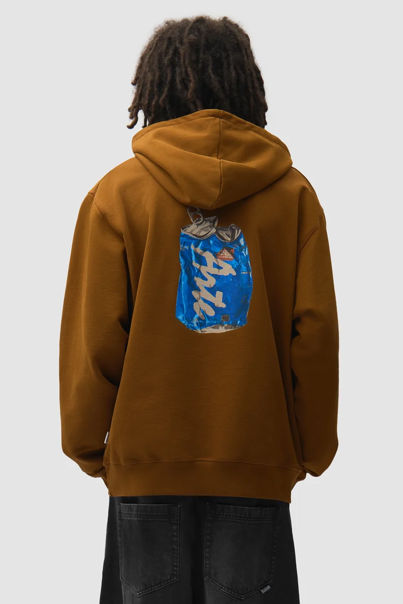 Sweat à capuche jetable - Marron