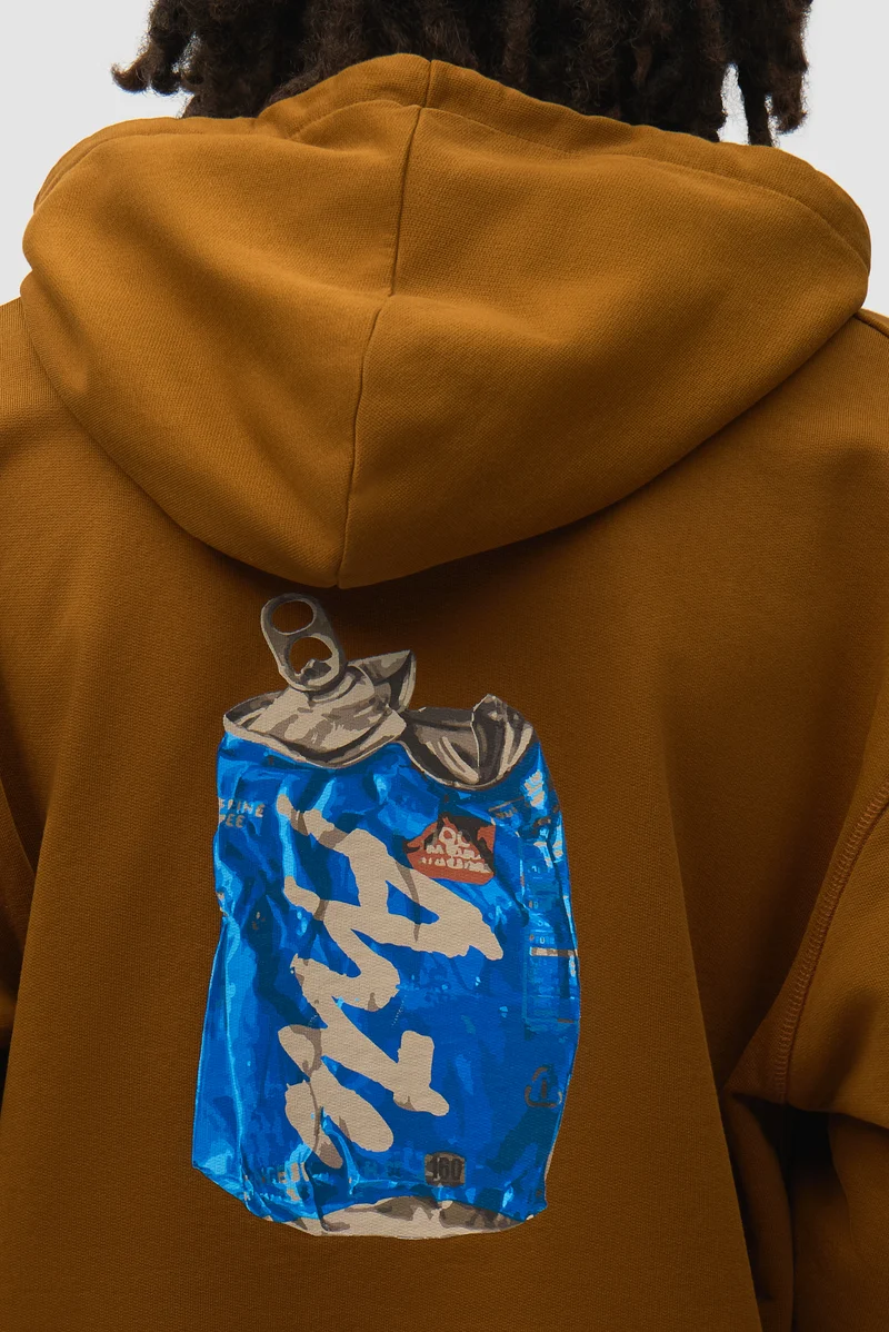 Sweat à capuche jetable - Marron