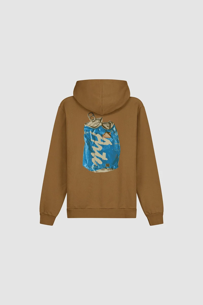 Sweat à capuche jetable - Marron