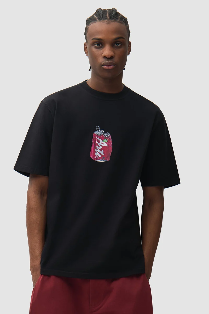 T-shirt jetable - Noir