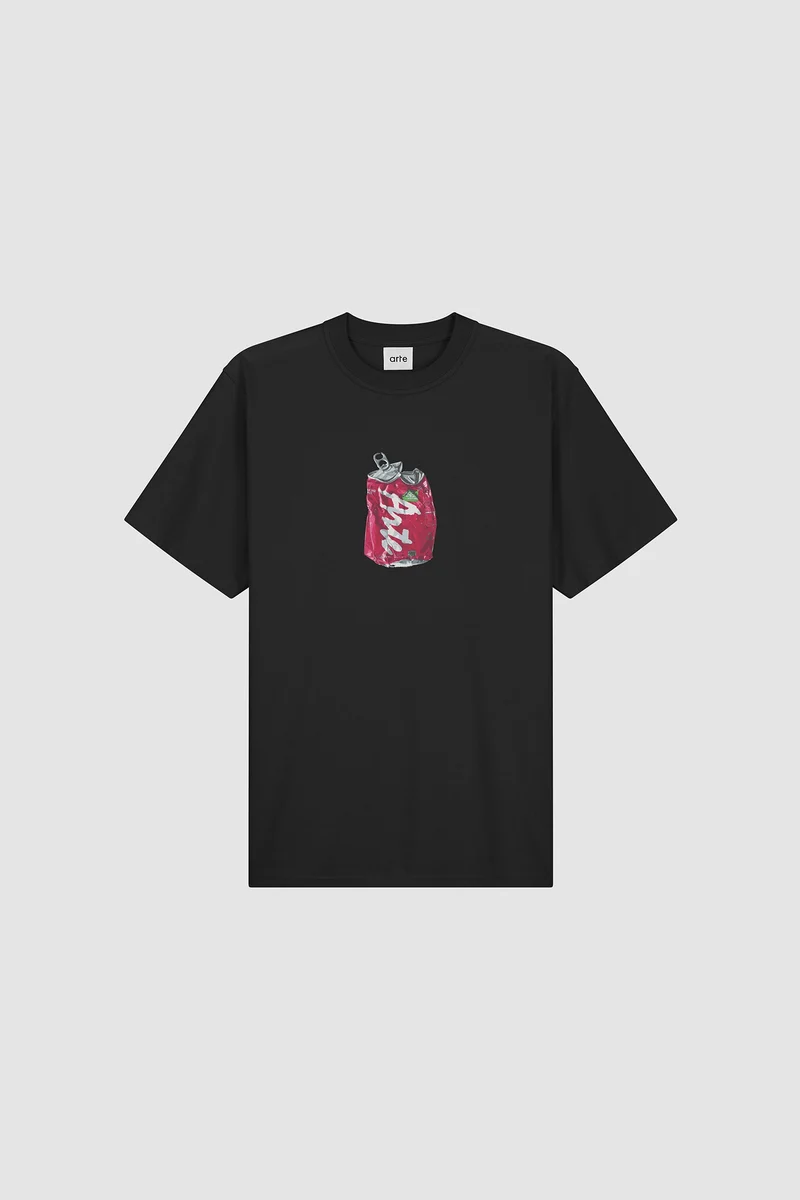T-shirt jetable - Noir