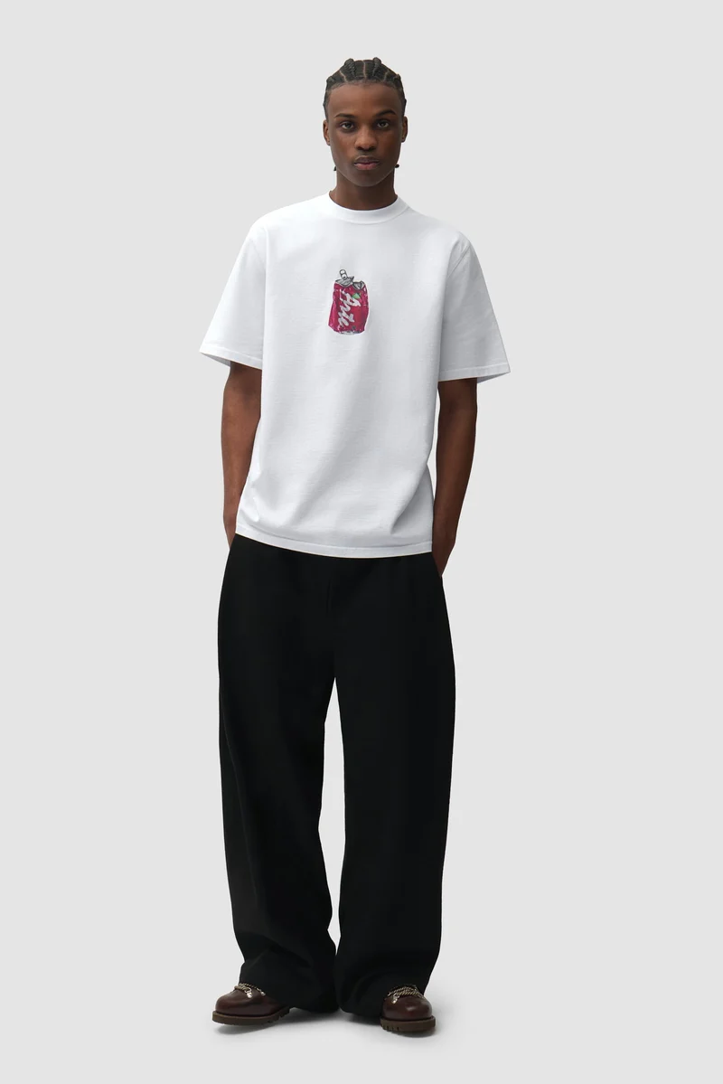 T-shirt jetable - Blanc