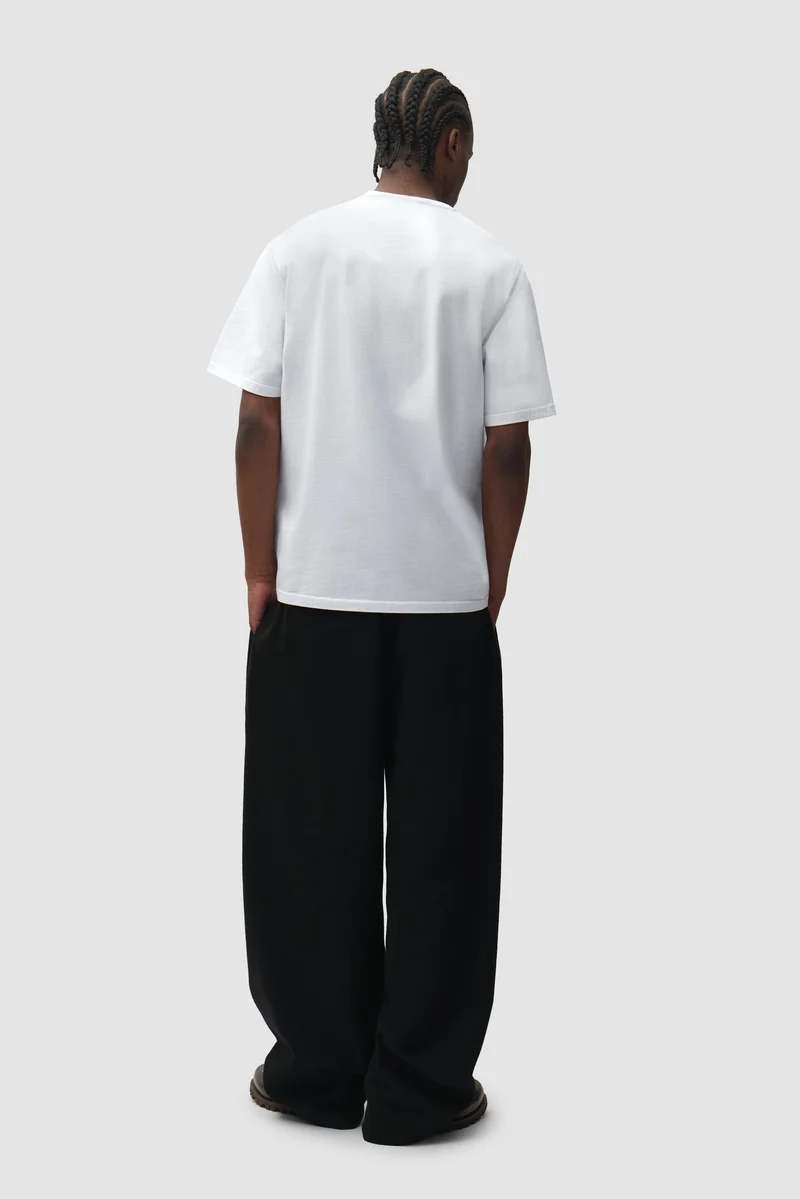 T-shirt jetable - Blanc