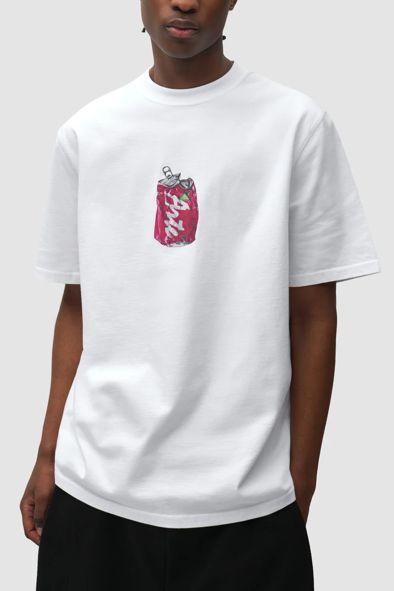 T-shirt jetable - Blanc
