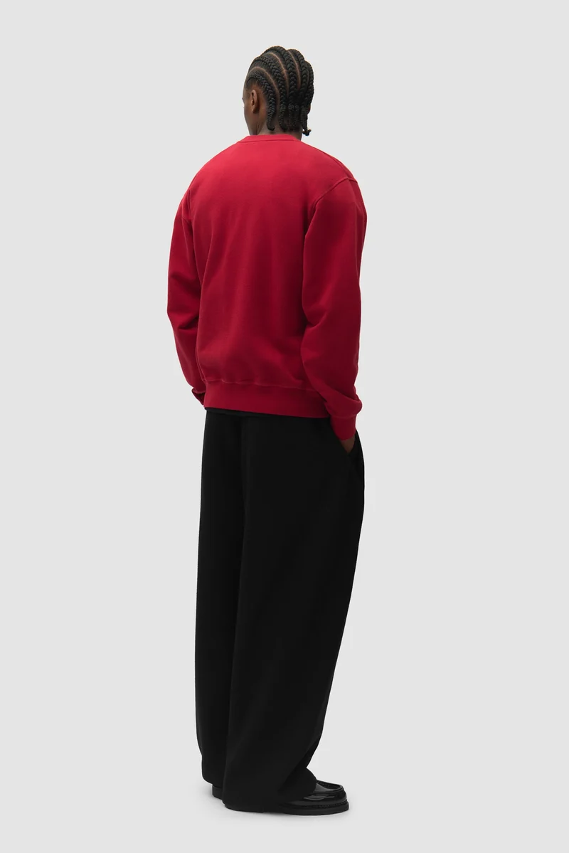 T-shirt à col rond Module - Rouge