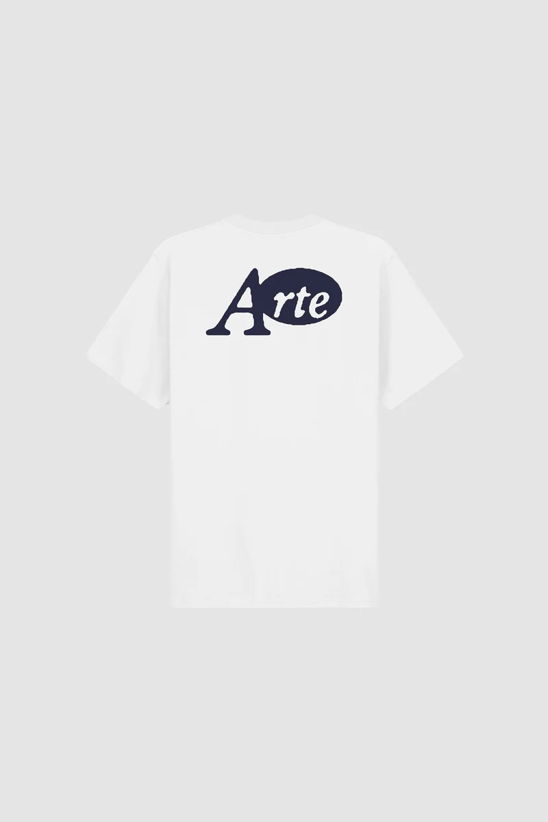 T-shirt avec autocollant - Blanc