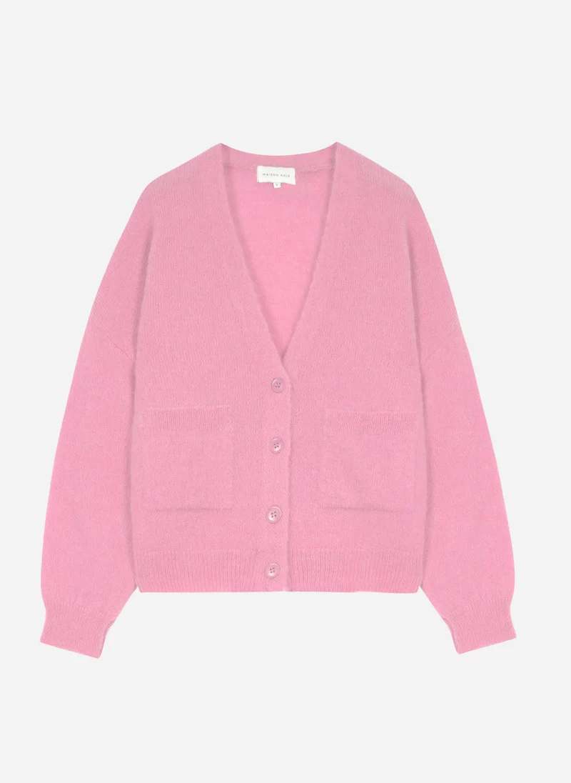 CARDIGAN BRIELE UNI blush
