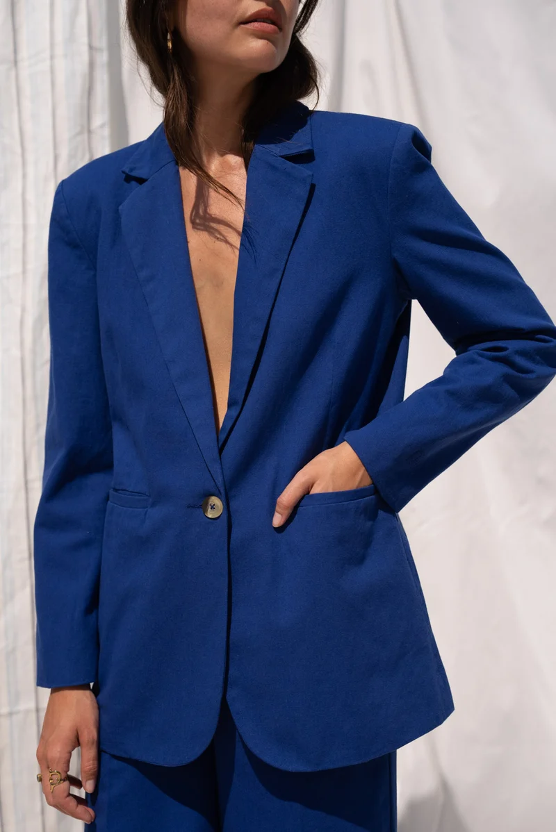 VESTE IREENA ultra blue