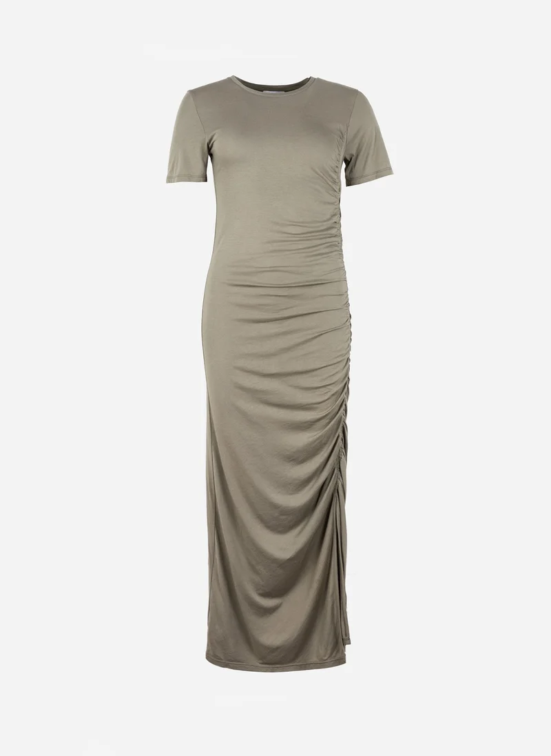 ROBE LONGUE DARNIA kaki