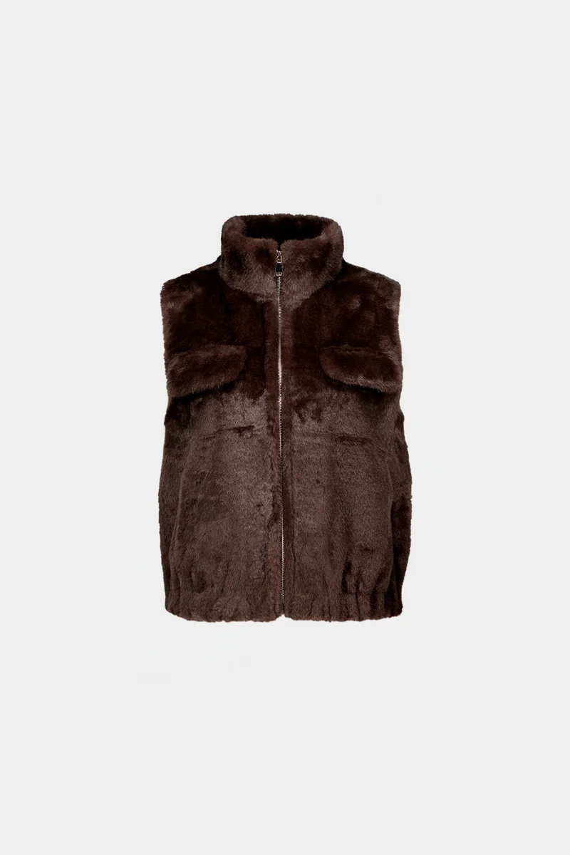 Fourrure végétalienne West W Zip