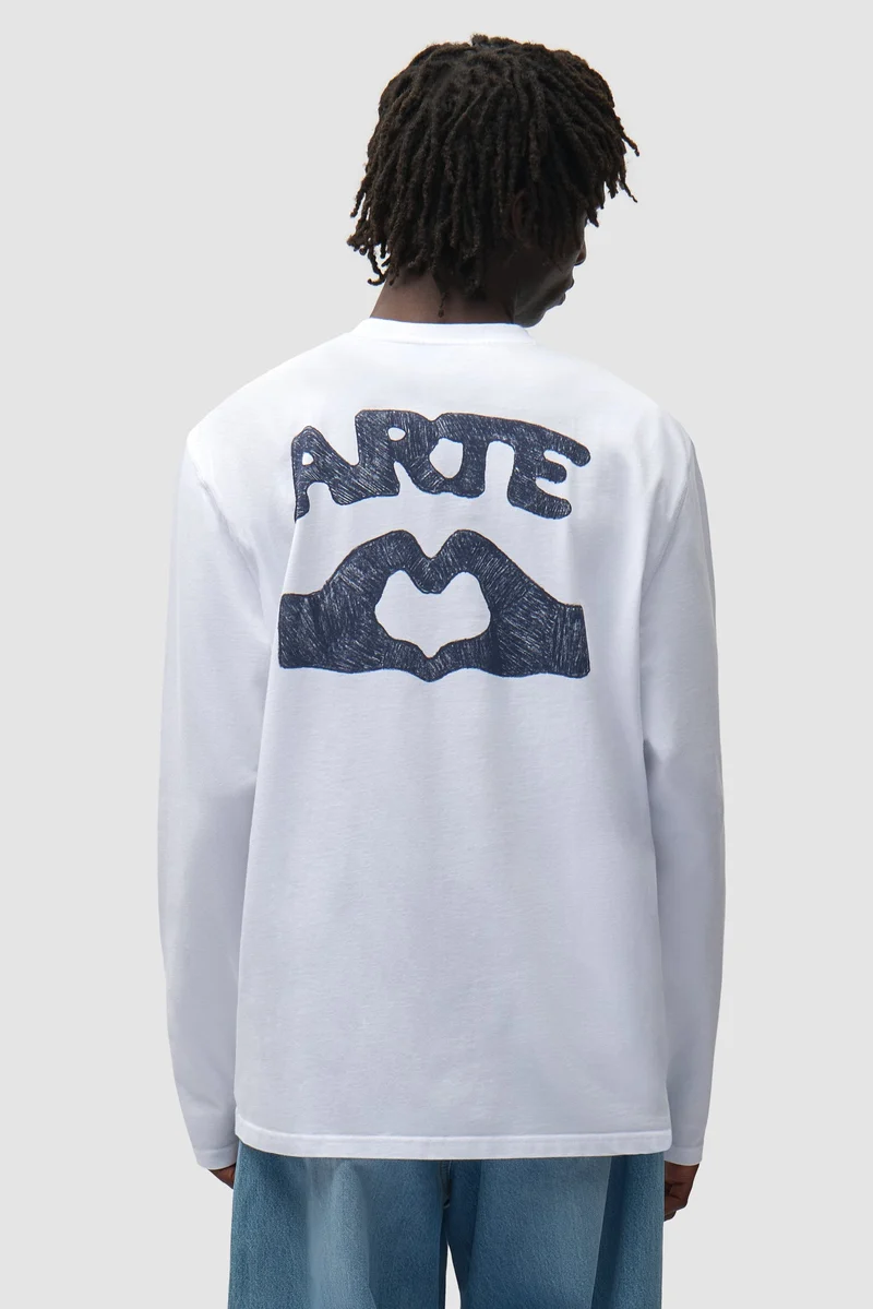 T-shirt à manches longues Diels - Blanc