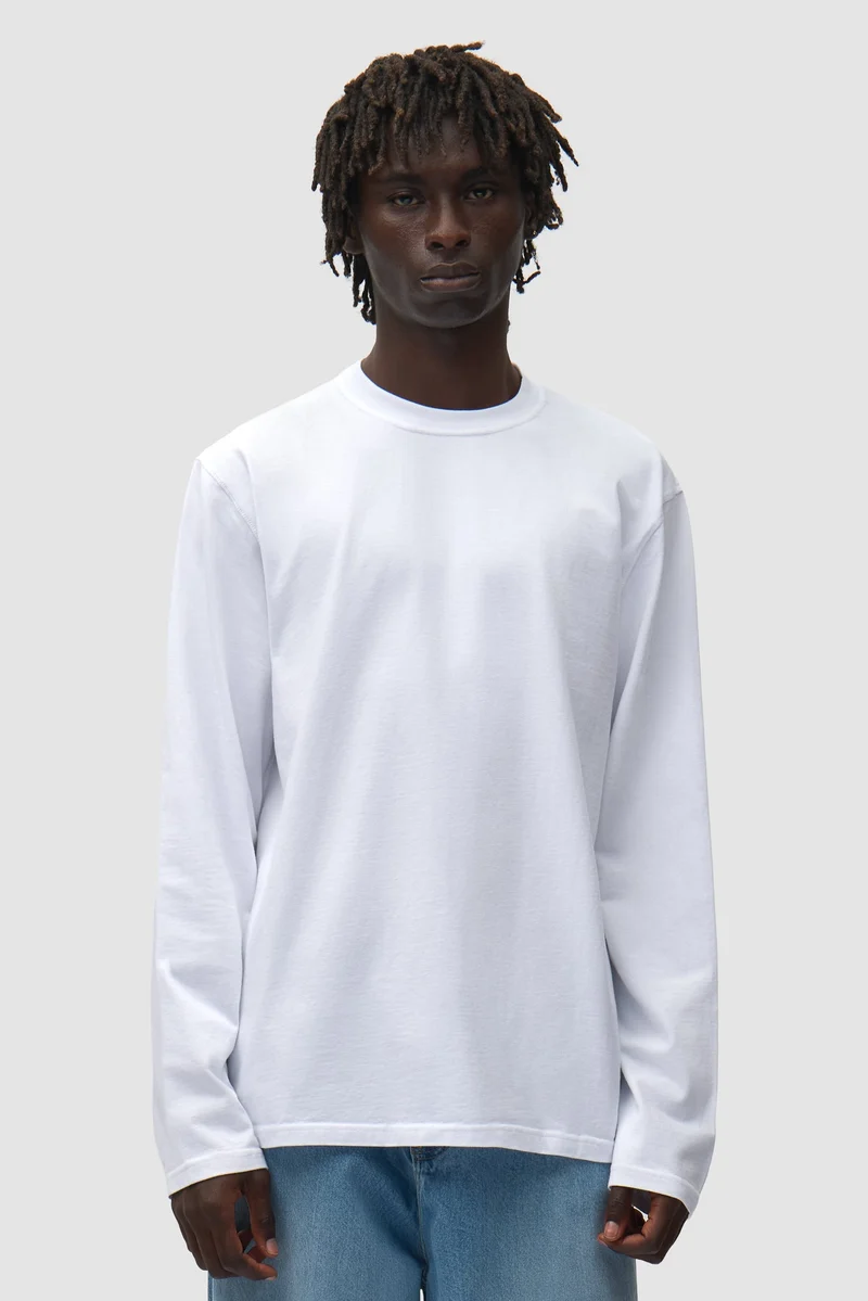 T-shirt à manches longues Diels - Blanc
