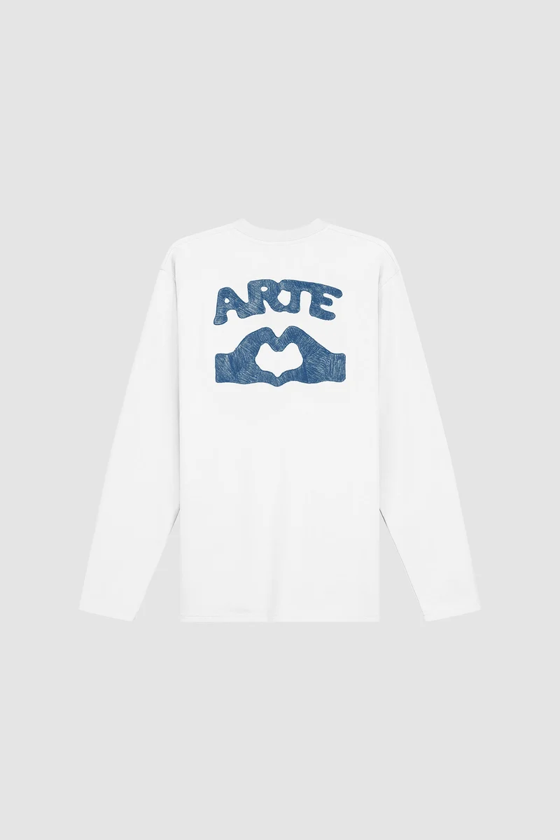 T-shirt à manches longues Diels - Blanc