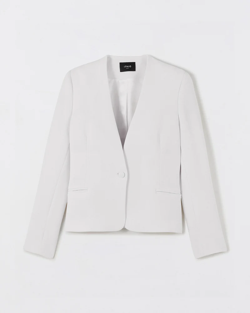 Veste tailleur Sydney - Blanche