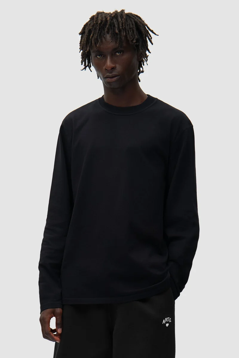 T-shirt à manches longues Diels - Noir