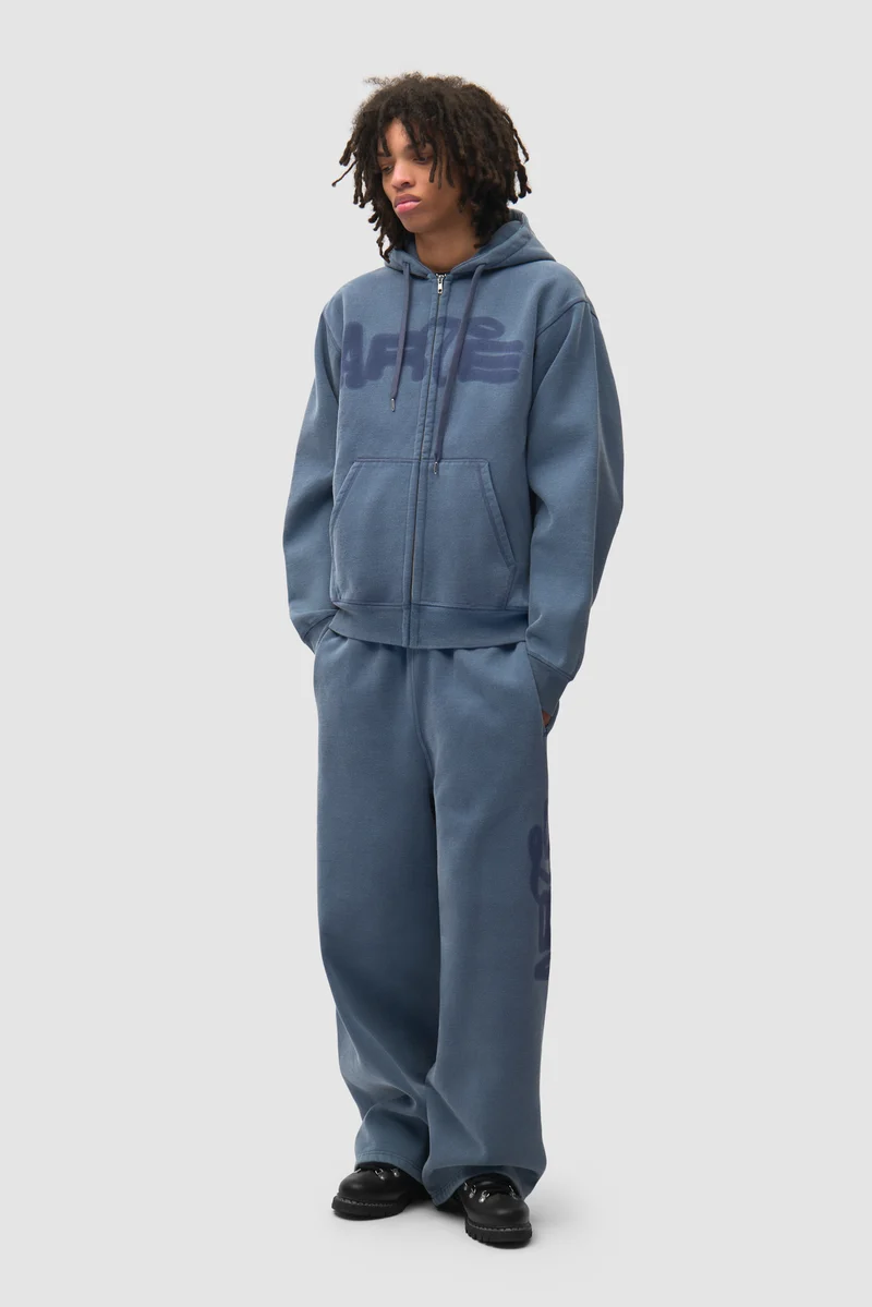 Pantalon de survêtement Sunfade Stencil Ease - Bleu marine