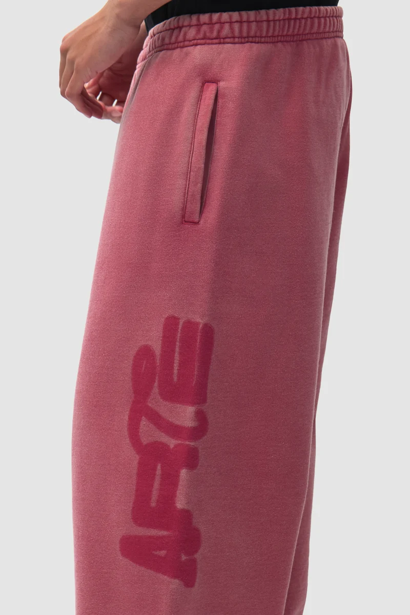 Pantalon de survêtement Sunfade Stencil Ease - Rouge