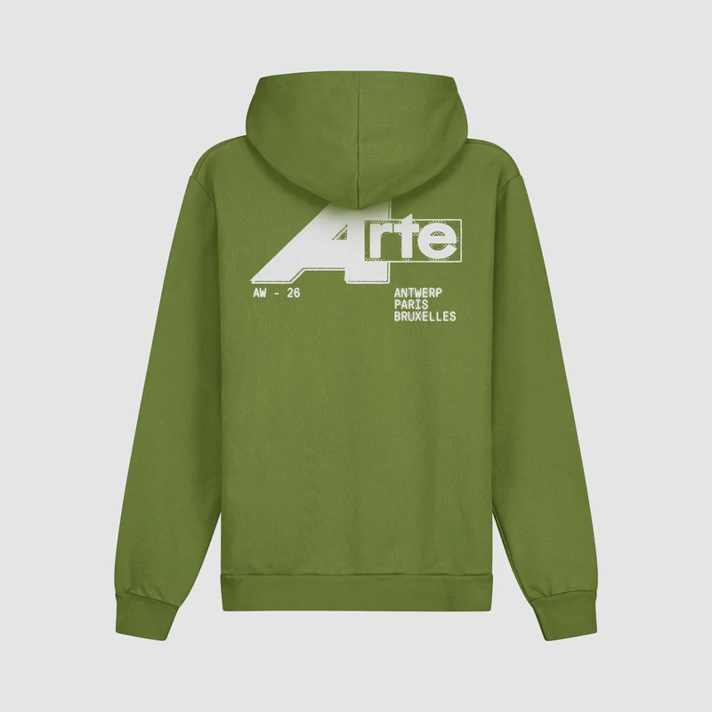 Sweat à capuche City - Vert