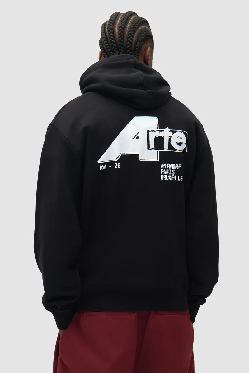 Sweat à capuche City - Noir