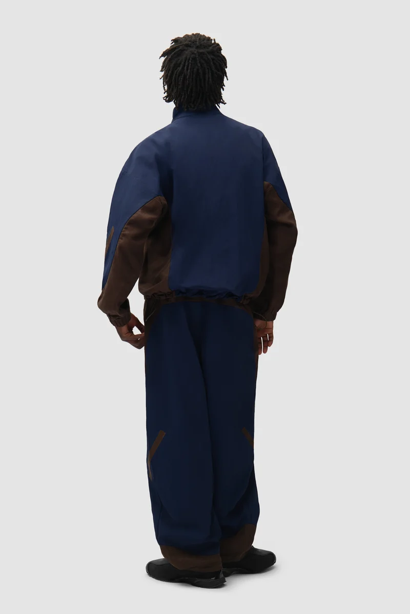 Pantalon de survêtement Arte pour adidas Z.N.E. - bleu marine/marron