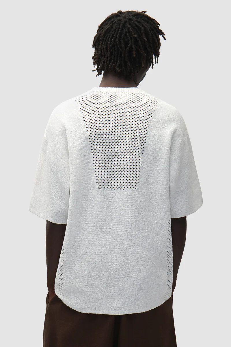 Maillot tricoté Arte pour adidas - Blanc cassé