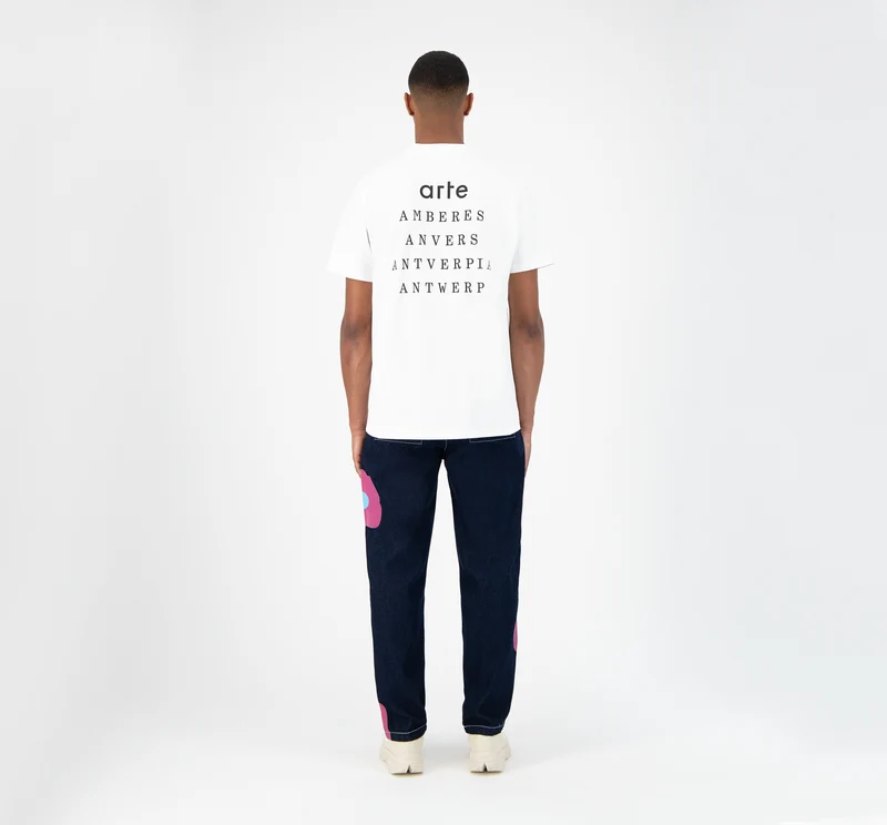 T-shirt Tomi Antverpia - Blanc