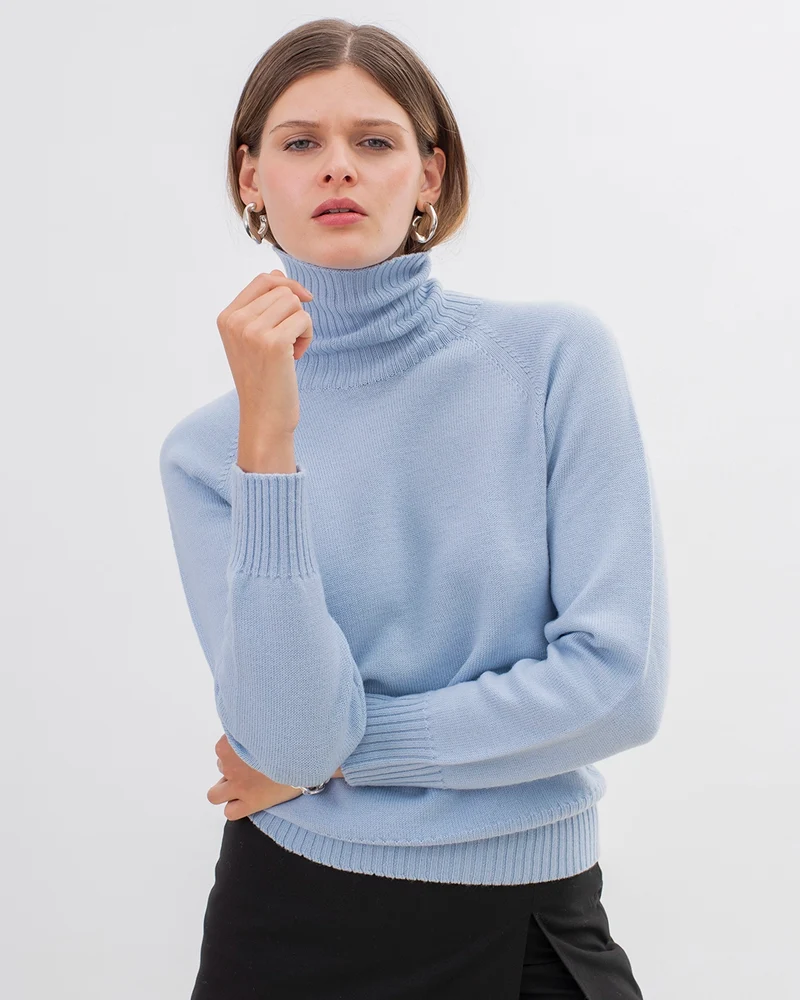 Pull Méribel Bleu ciel