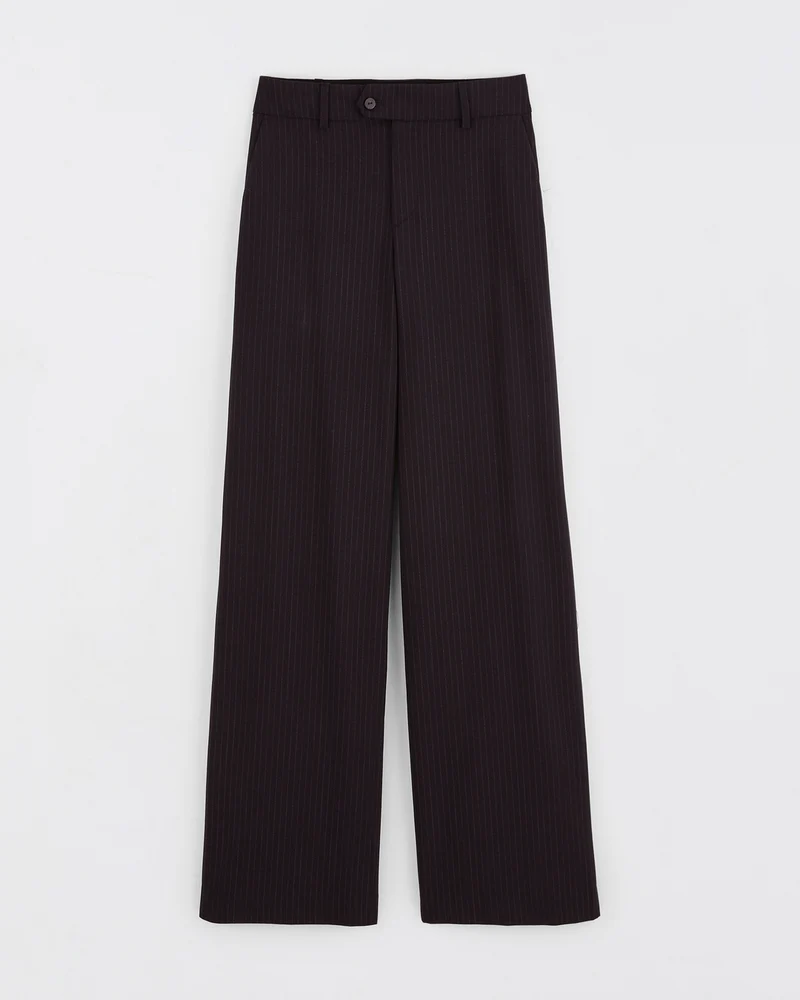 Pantalon large Chicago - Rayure Tennis Flannel
