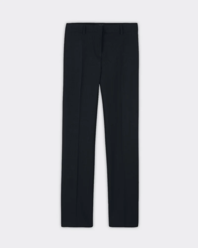 Pantalon droit Berlin - Noir super 120's