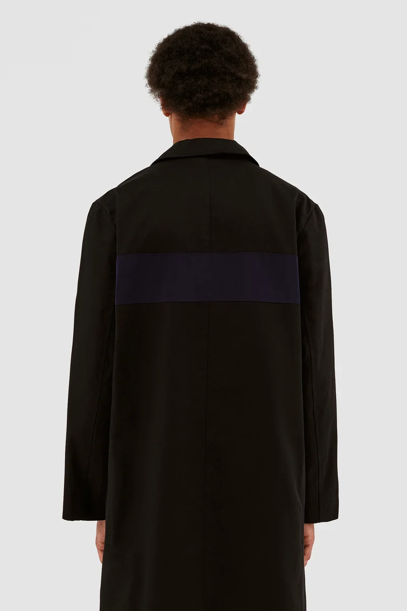 Manteau Joe Strap - Noir/Marine