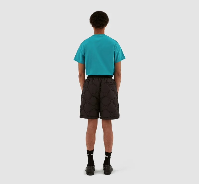 Short matelassé Steiner - Noir