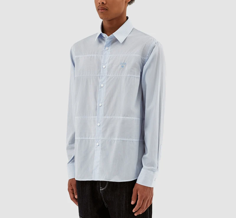 Logo Stockton - Blanc/Bleu clair