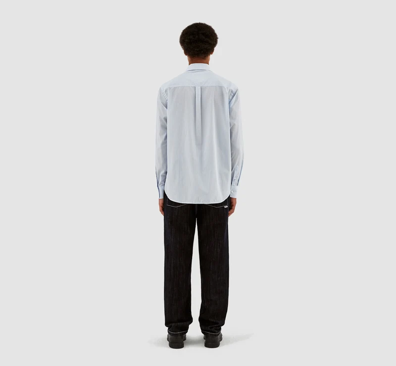 Logo Stockton - Blanc/Bleu clair