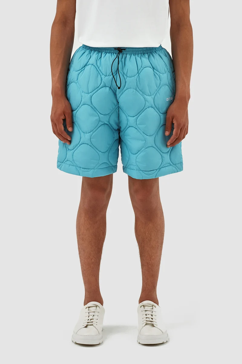Short matelassé Steiner - Bleu clair