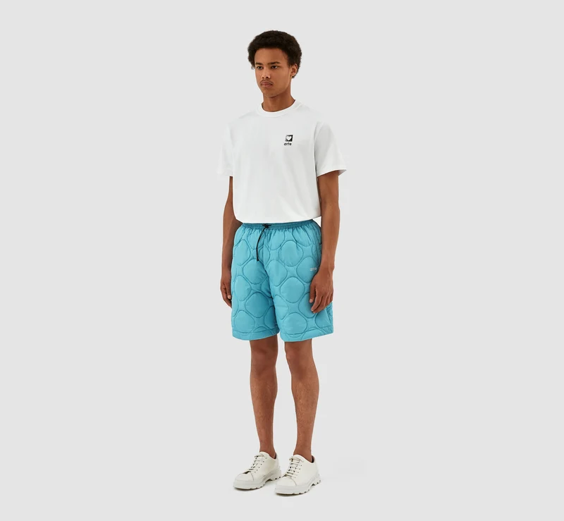 Short matelassé Steiner - Bleu clair