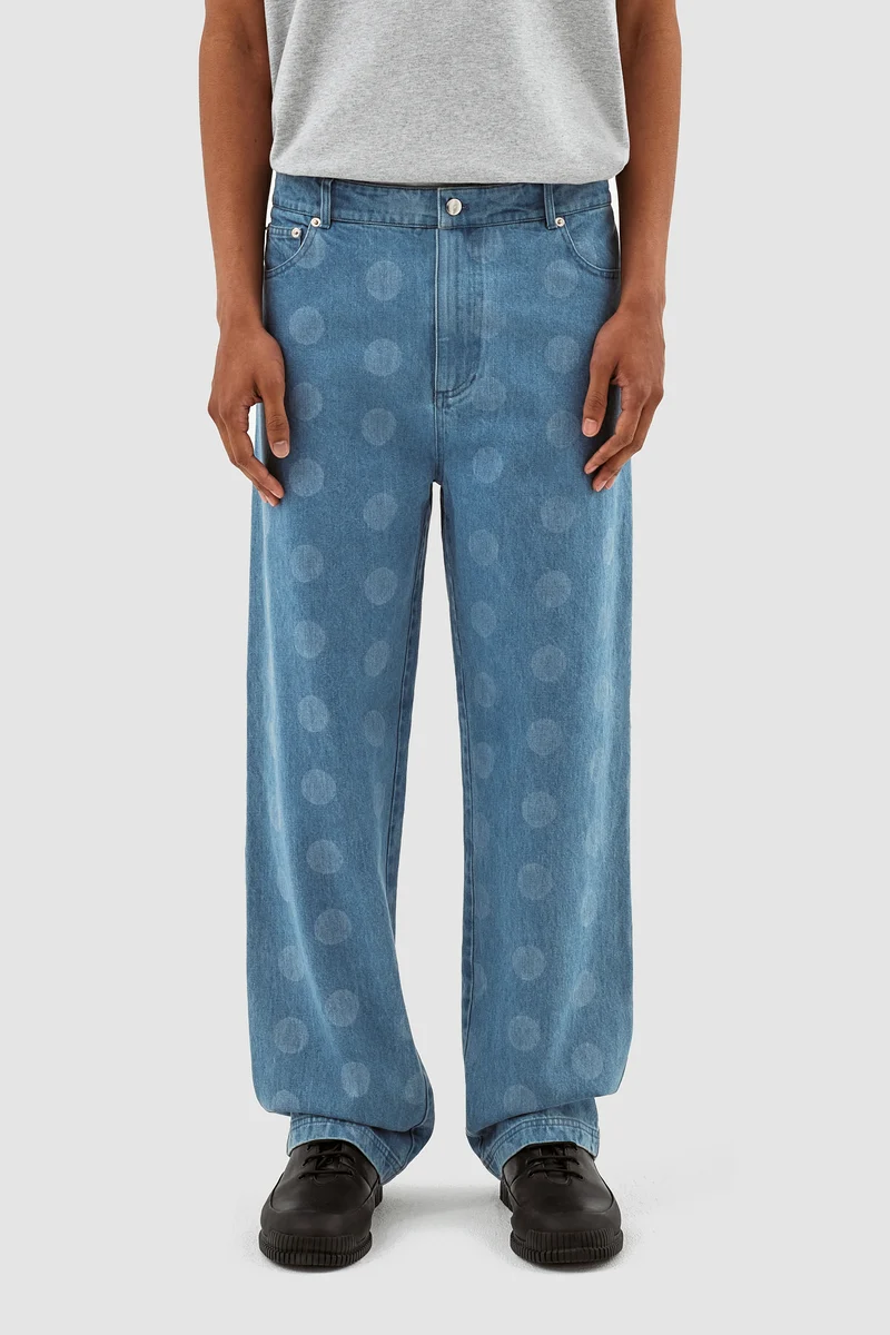 Pantalon Jackson Dots Fade - Bleach Denim