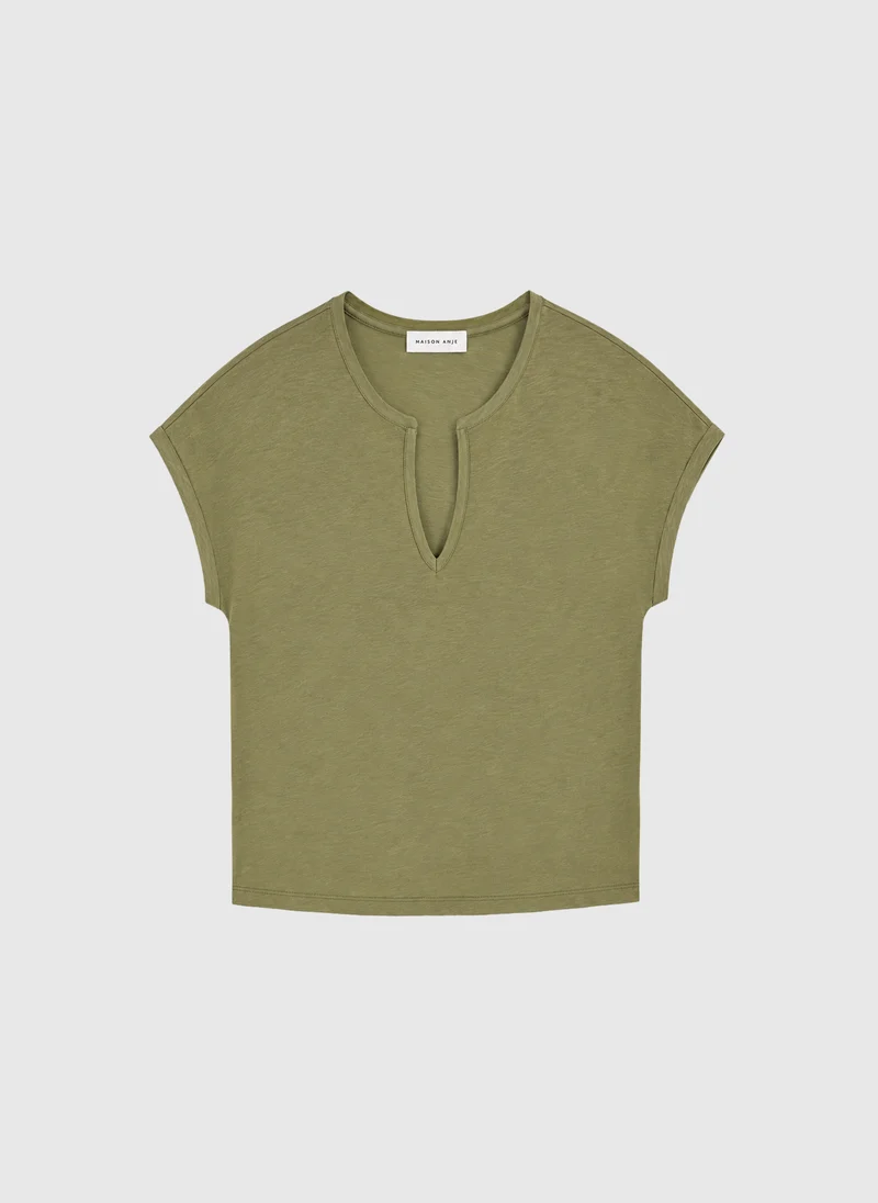 TEE SHIRT DELLY avocado