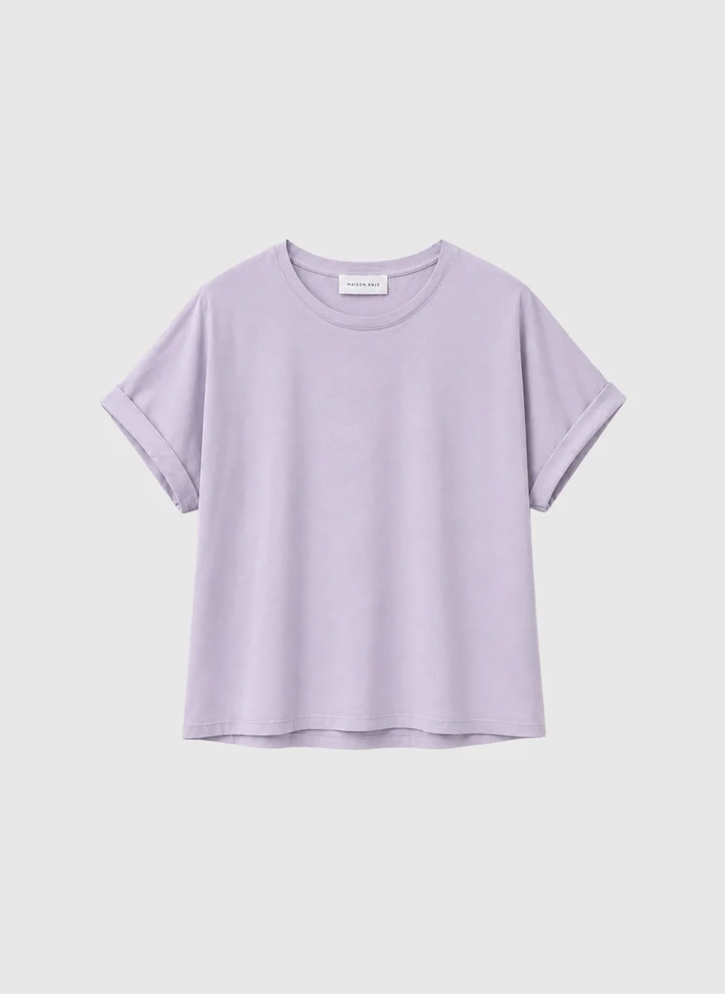 TEE SHIRT DESTINIA light purple