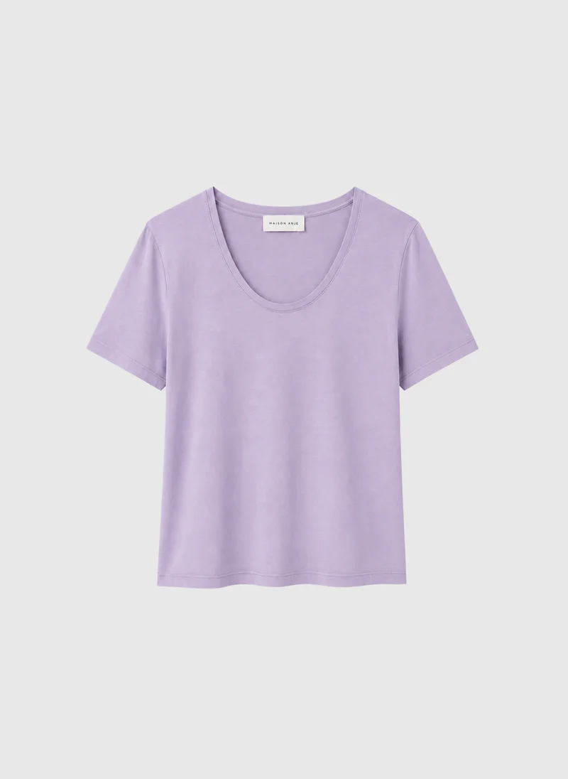 TEE SHIRT DEVENA light purple