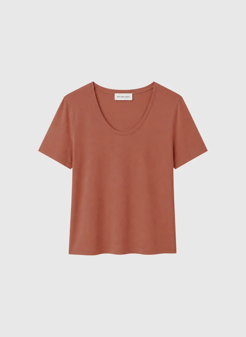 TEE SHIRT DEVENA terracotta