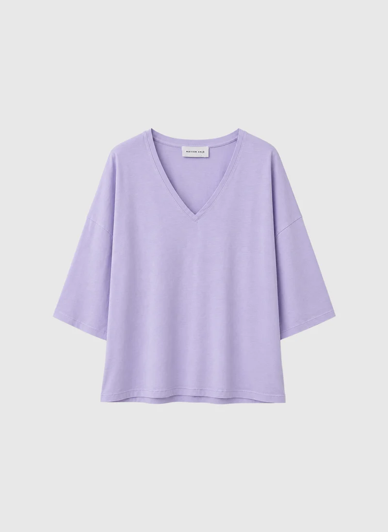 TEE SHIRT DANAVY light purple