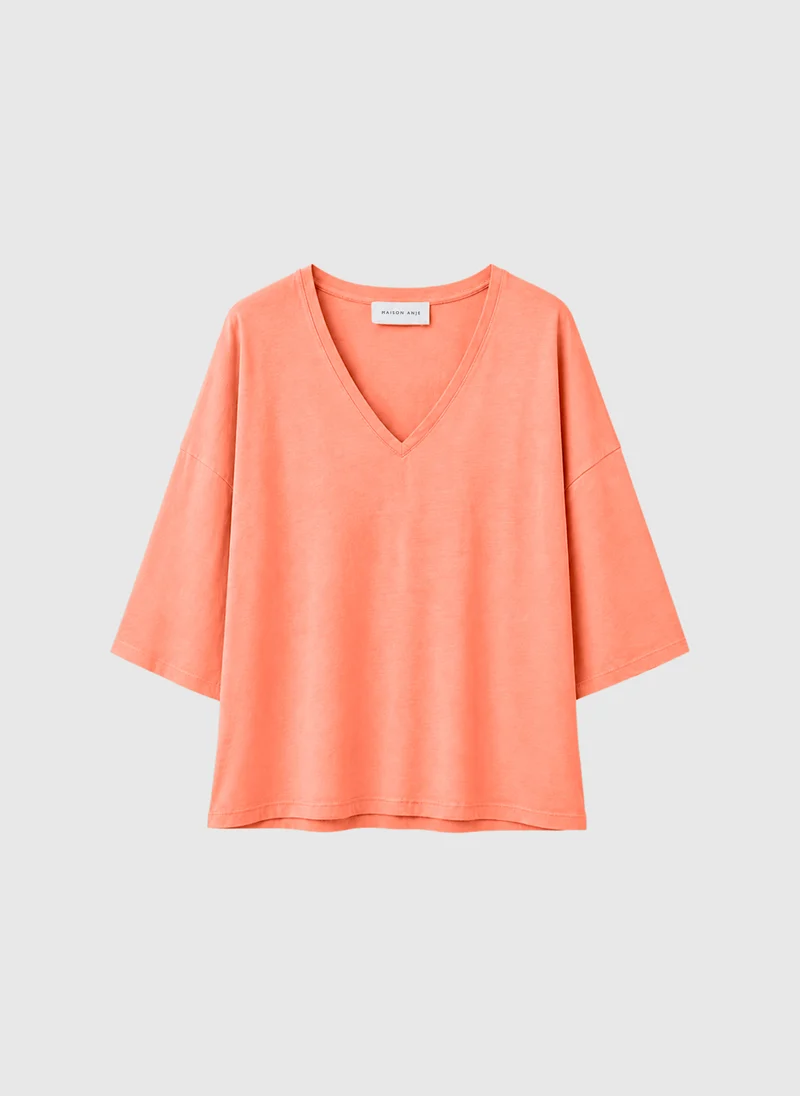 TEE SHIRT DANAVY tangerine
