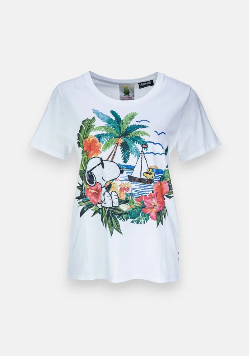 T-shirt Snoopy Waves
