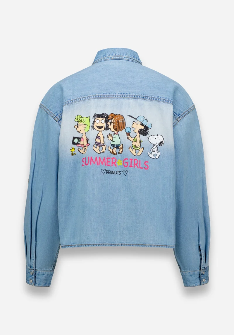 Blouse courte Snoopy