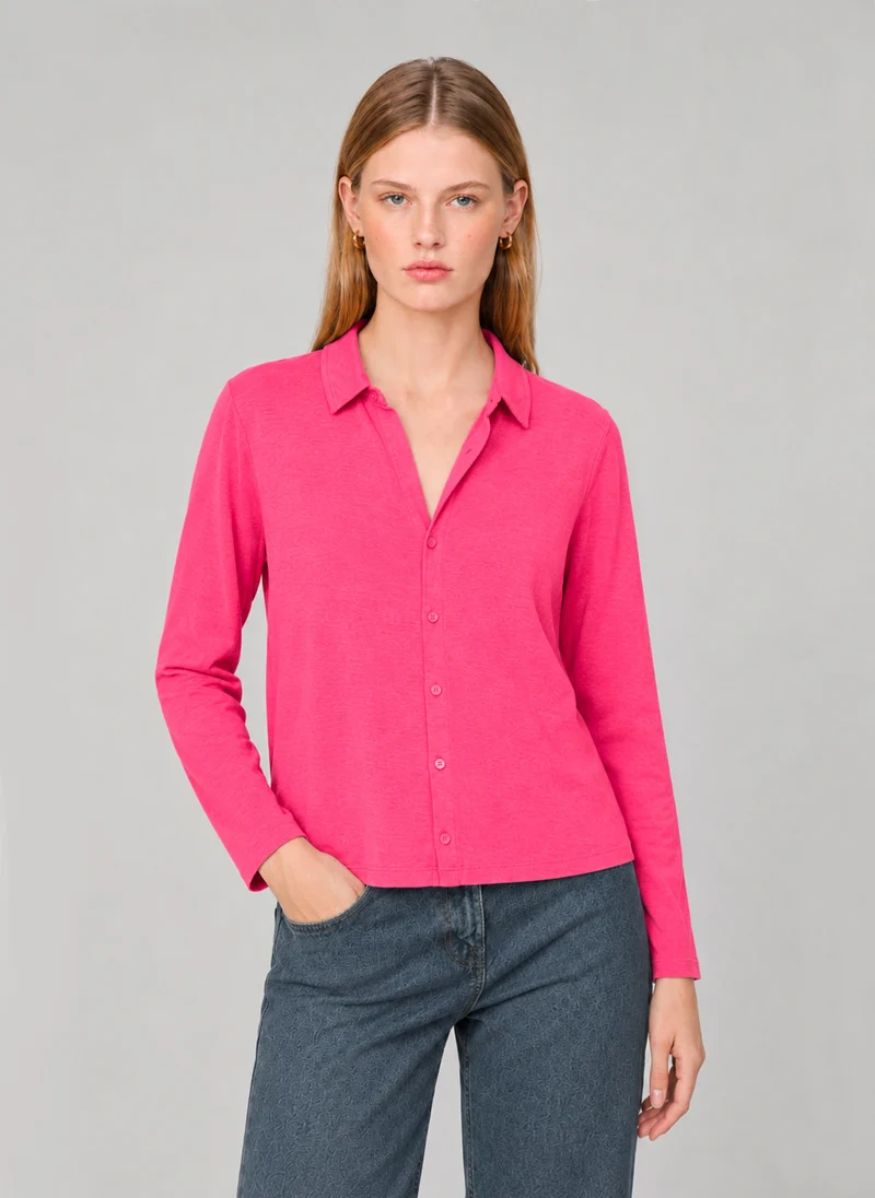CHEMISE DELTANA flamingo