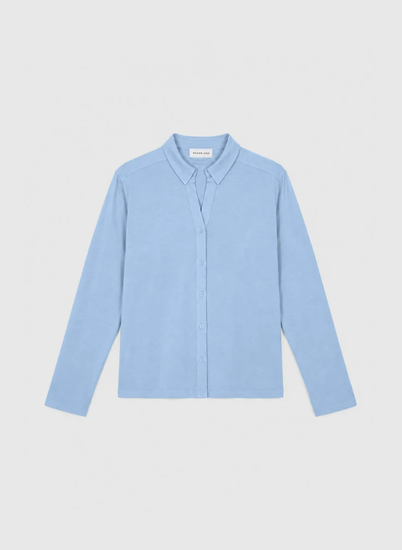 CHEMISE DELTANA bleuet
