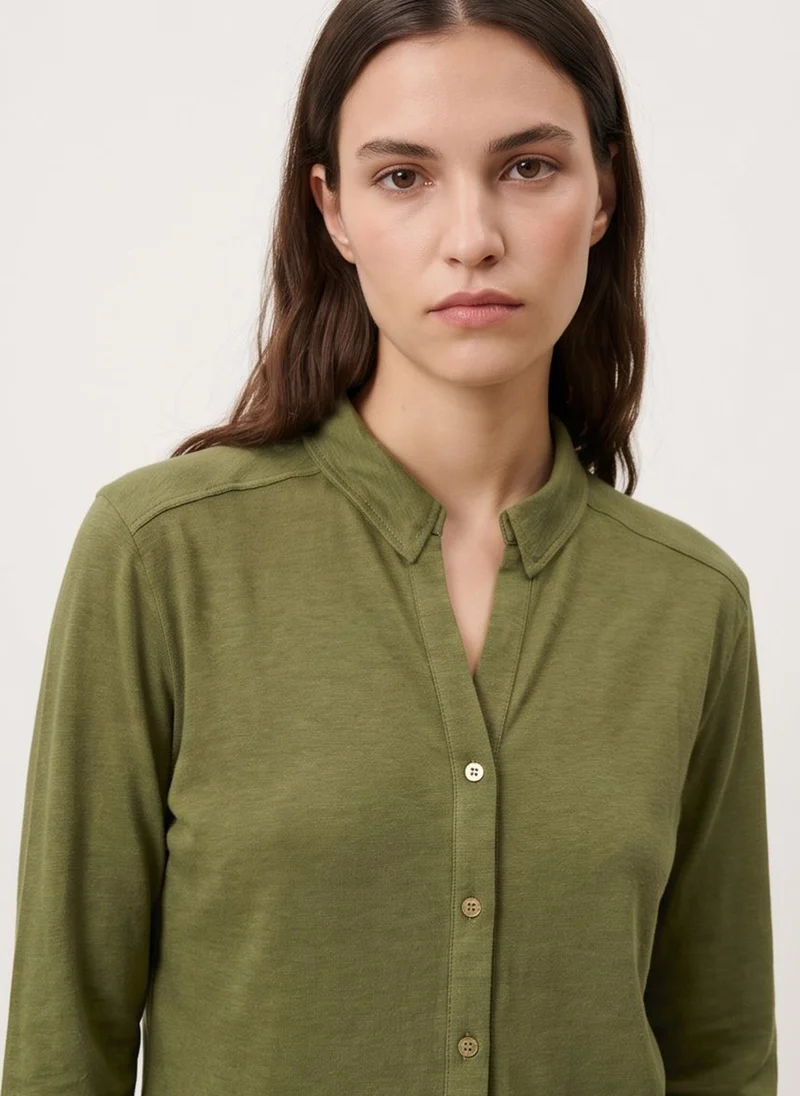 CHEMISE DELTANA avocado